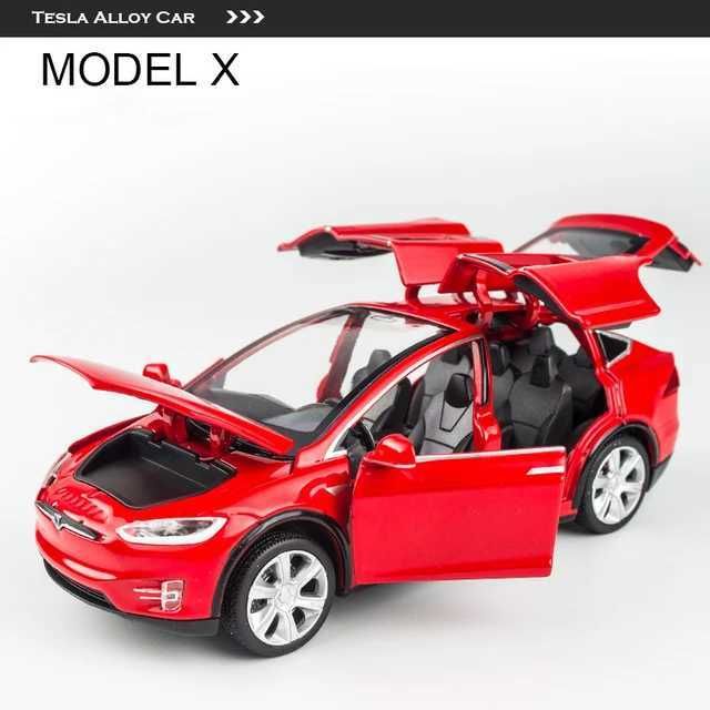 Model x Red