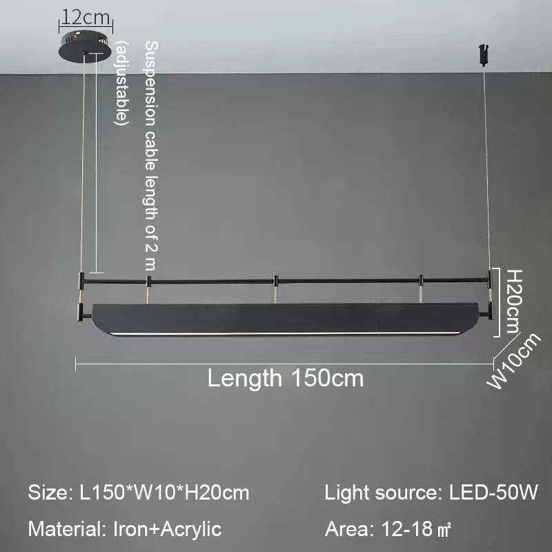 Zimna biała długość światła 150 cm