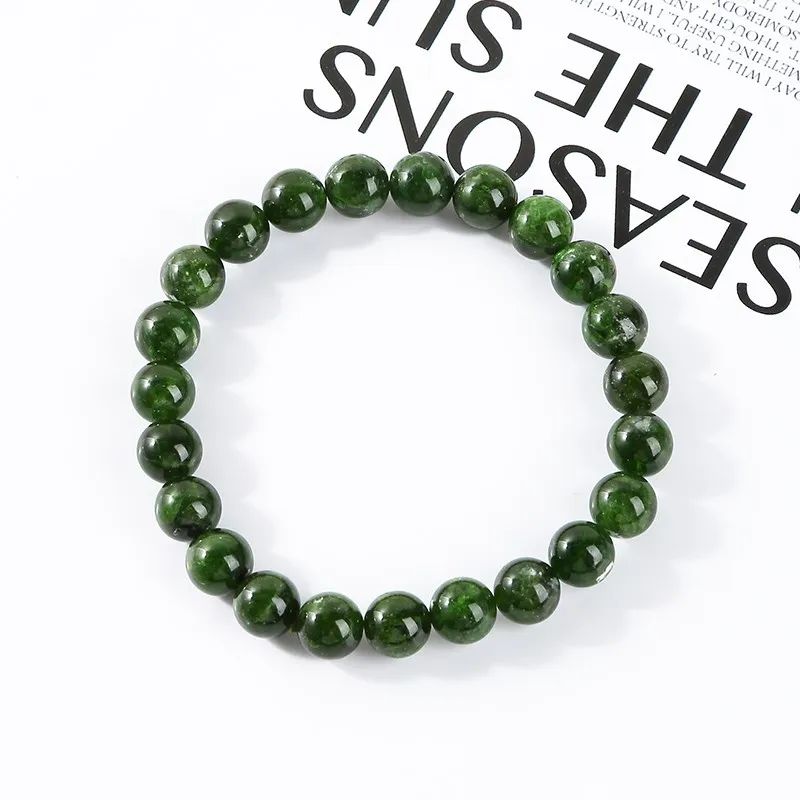 Green Diopside-11-12mm