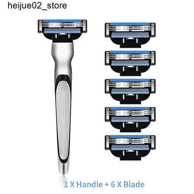 1 Handle 6 Blades