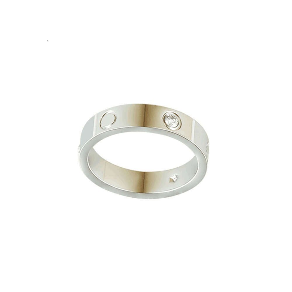 6mm Diamond Silver Kajia Ring