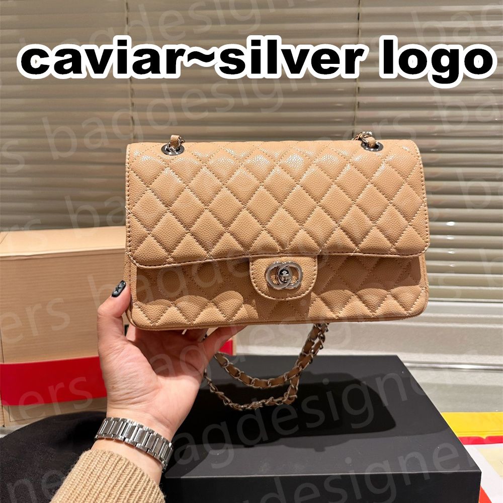 Khaki_caviar~Silver logo