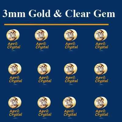 3 mm Oro Claro Gem