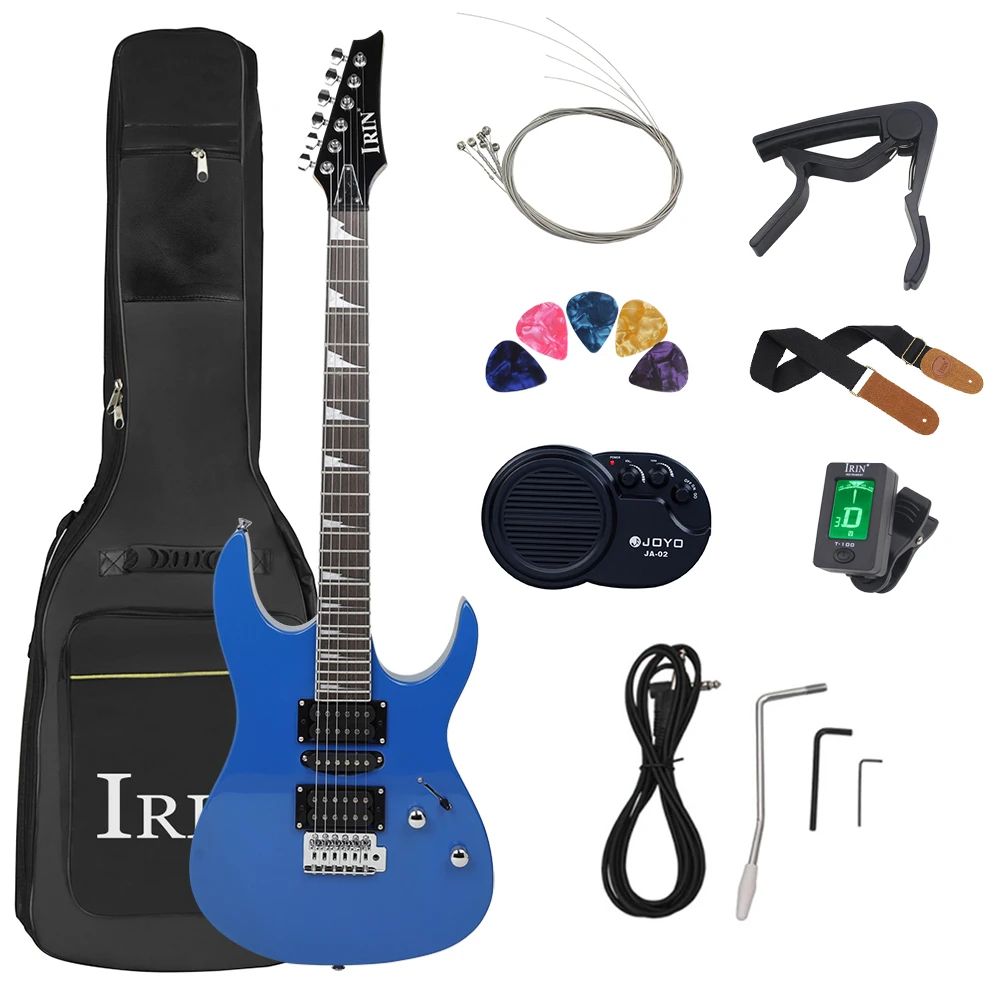 Couleur : ensemble de guitare bleue 2. Taille : 99,1 cm.