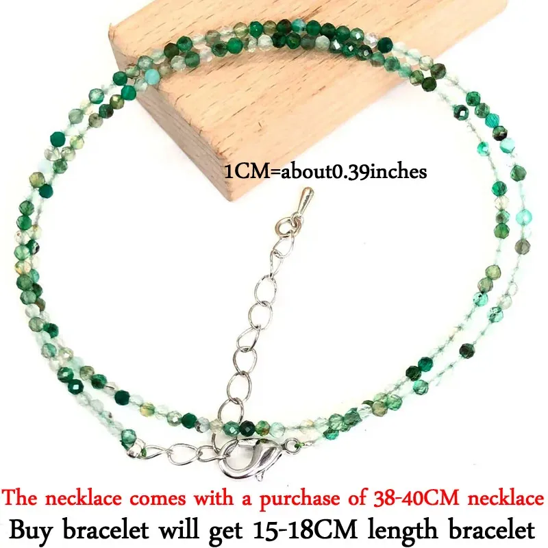 15-18CM Bracelet Green agate