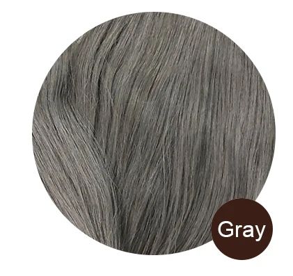 Toupee Color:Grey Customize