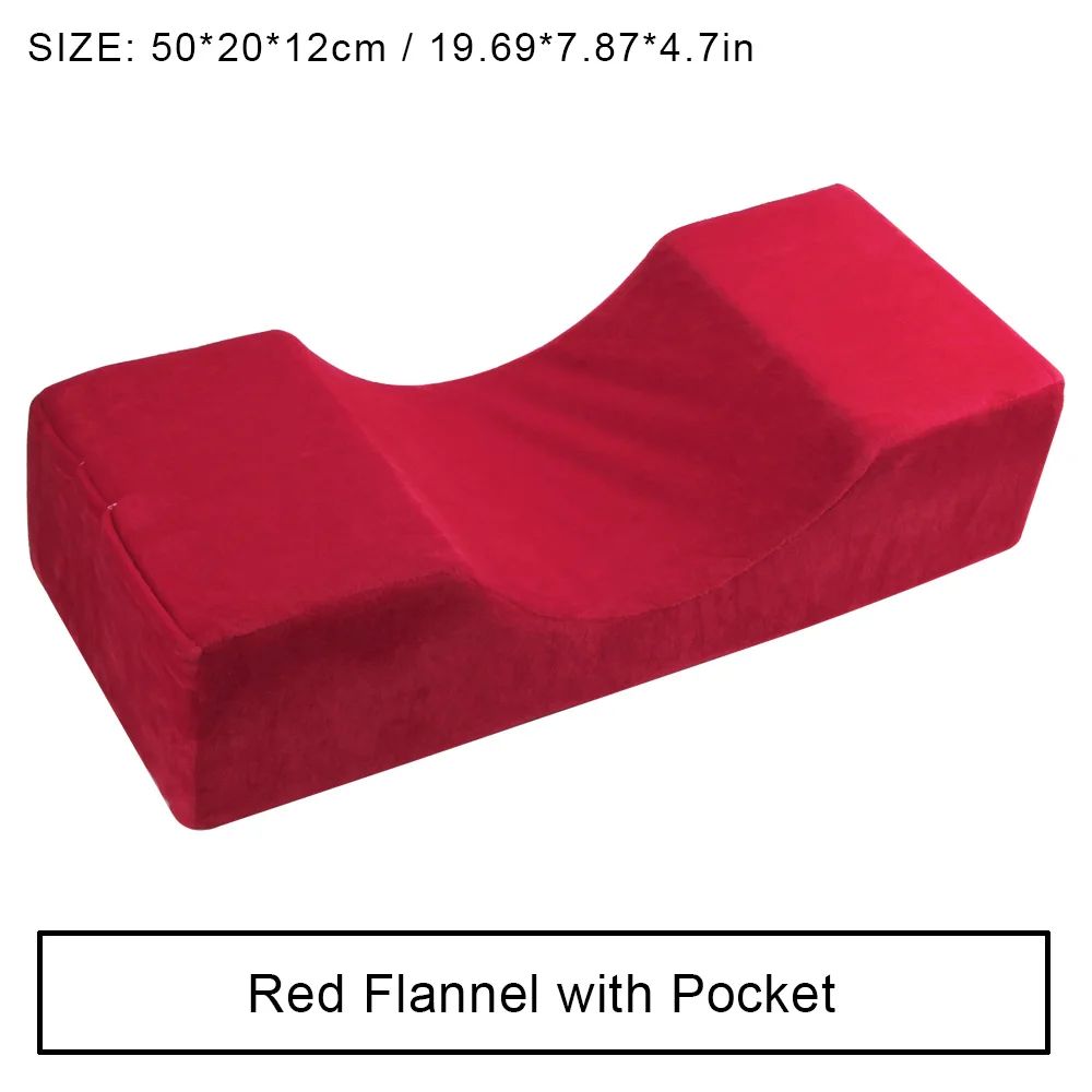 Color:Red Flannel Pillow