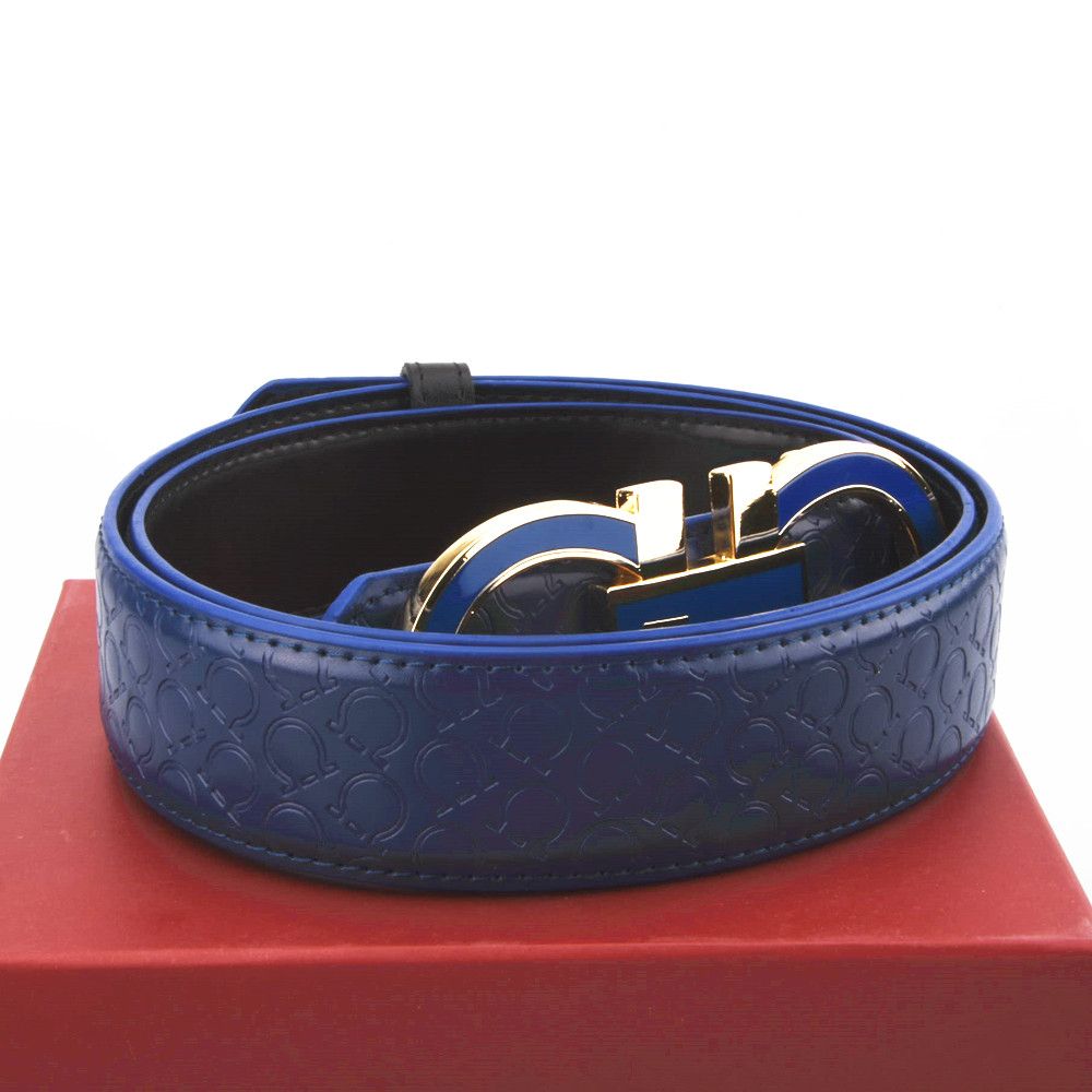 Blue belt + blue buckle