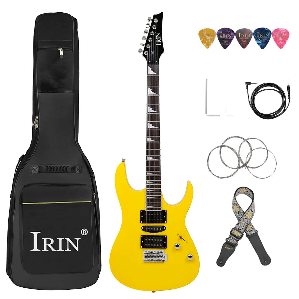 Couleur:Jaune Guitare Set2