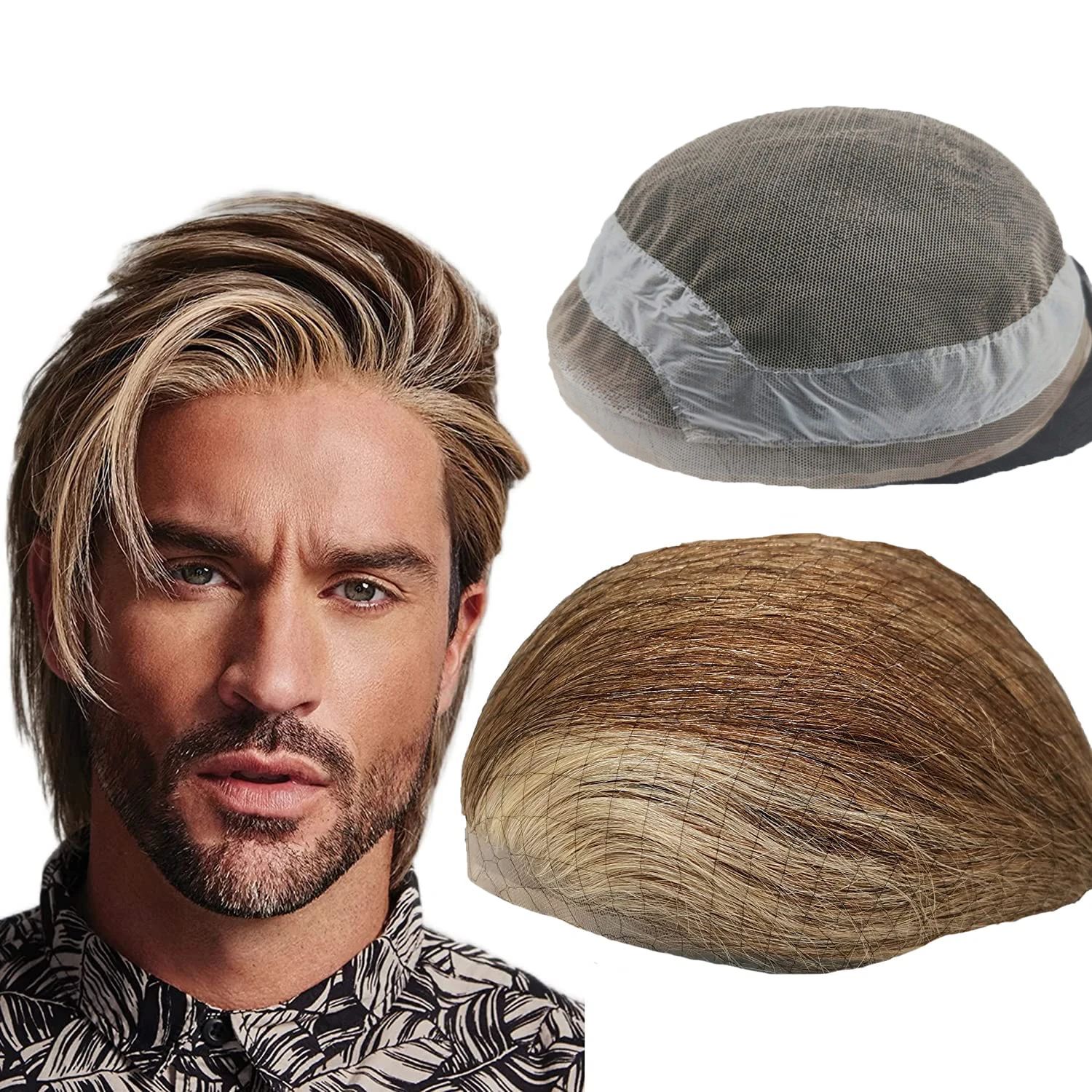 Toupee Color: 4 27 613