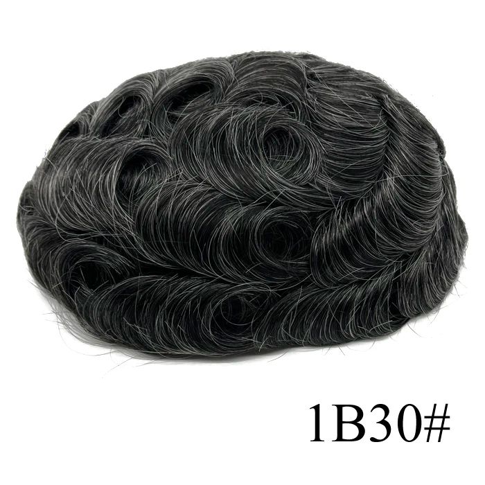 Toupee Color:1B30