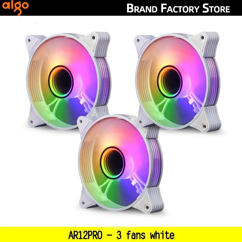 White 3 Fan Set-White-A- RGB