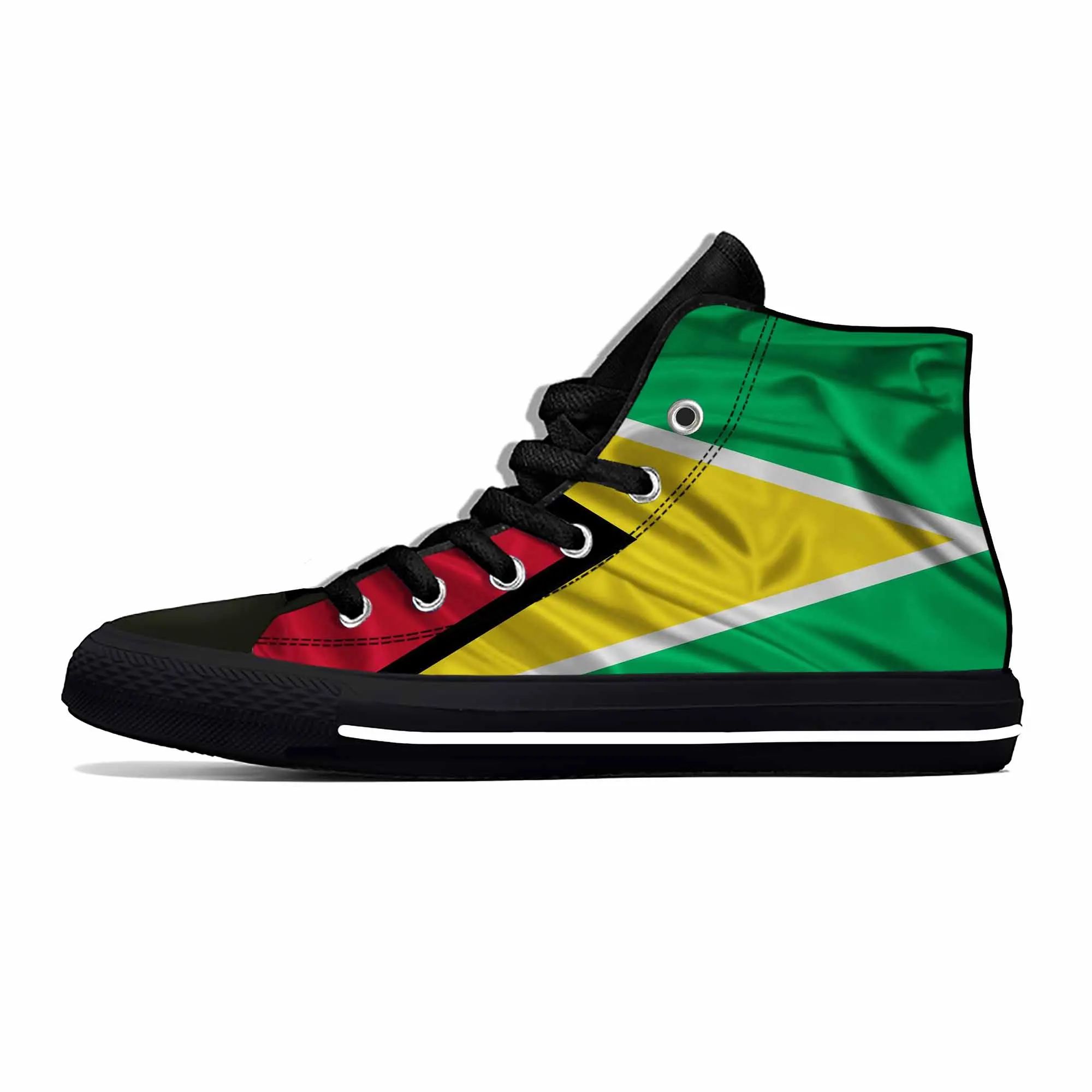 اللون: Guyana Flag2Shoe Size: 7.5