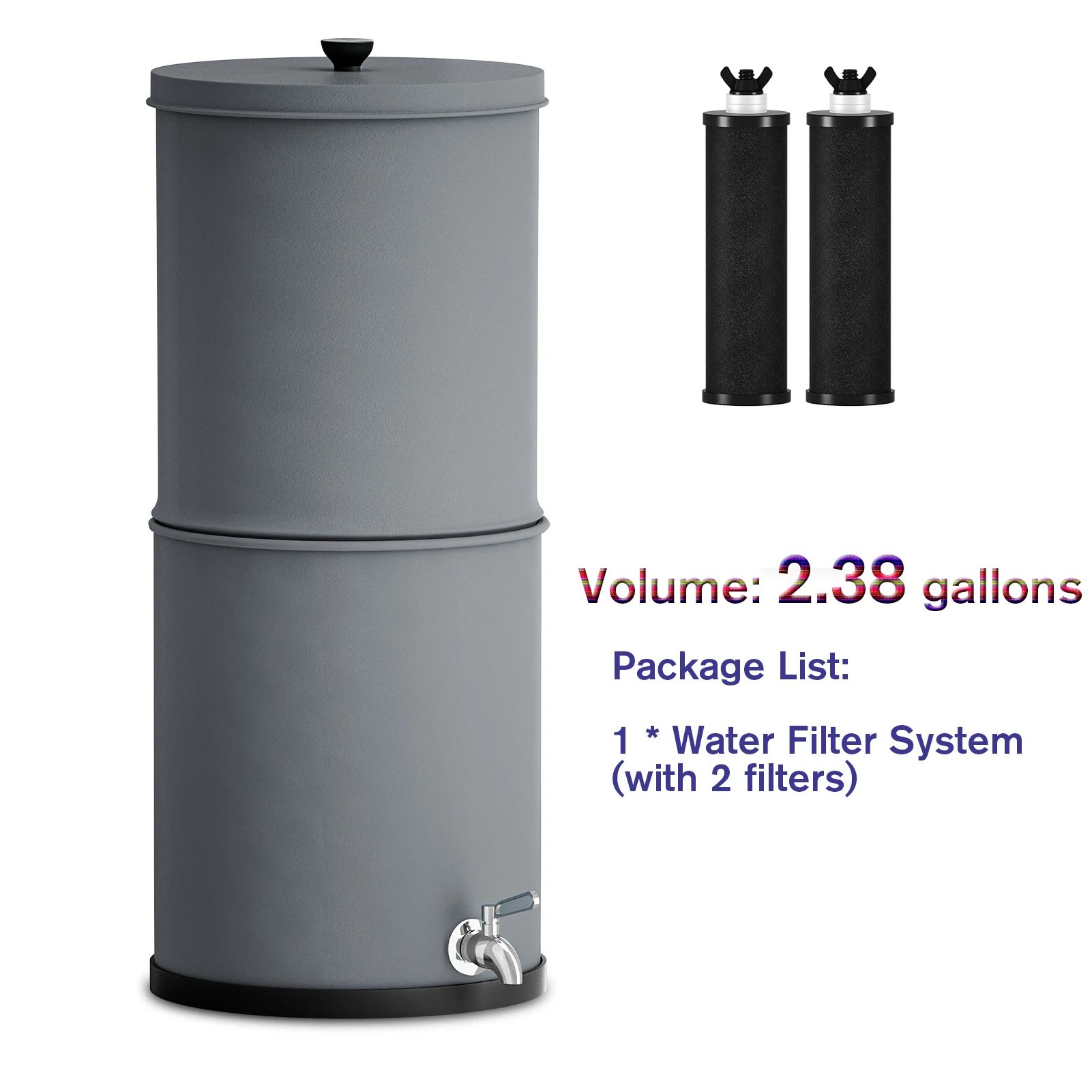 Color:2.38 Gal NO Stand B