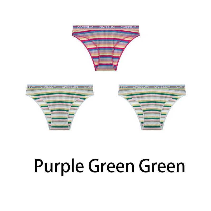 Purple Green Green