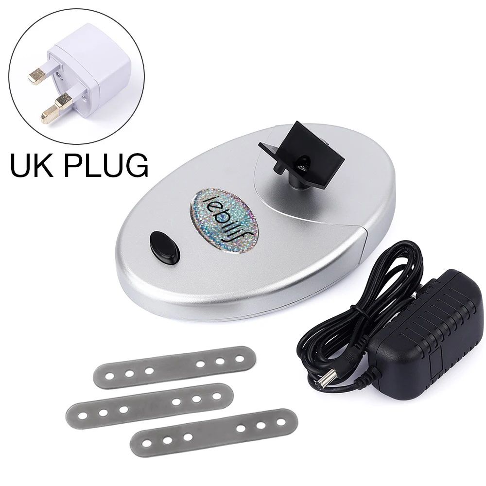 UK plug silver