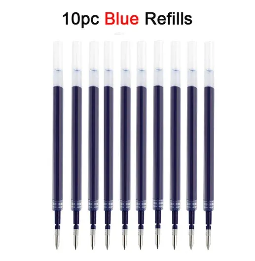 10pcs bleu Recharges