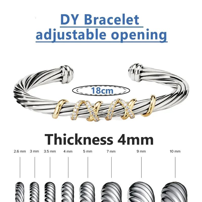 Dy Bracelet 4mm