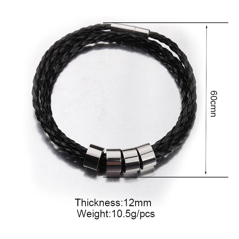 Metal Color:20pcs 60cm bracelet