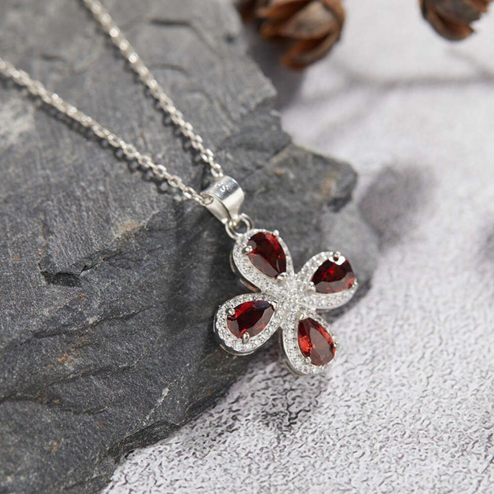 Natural Garnet Necklace