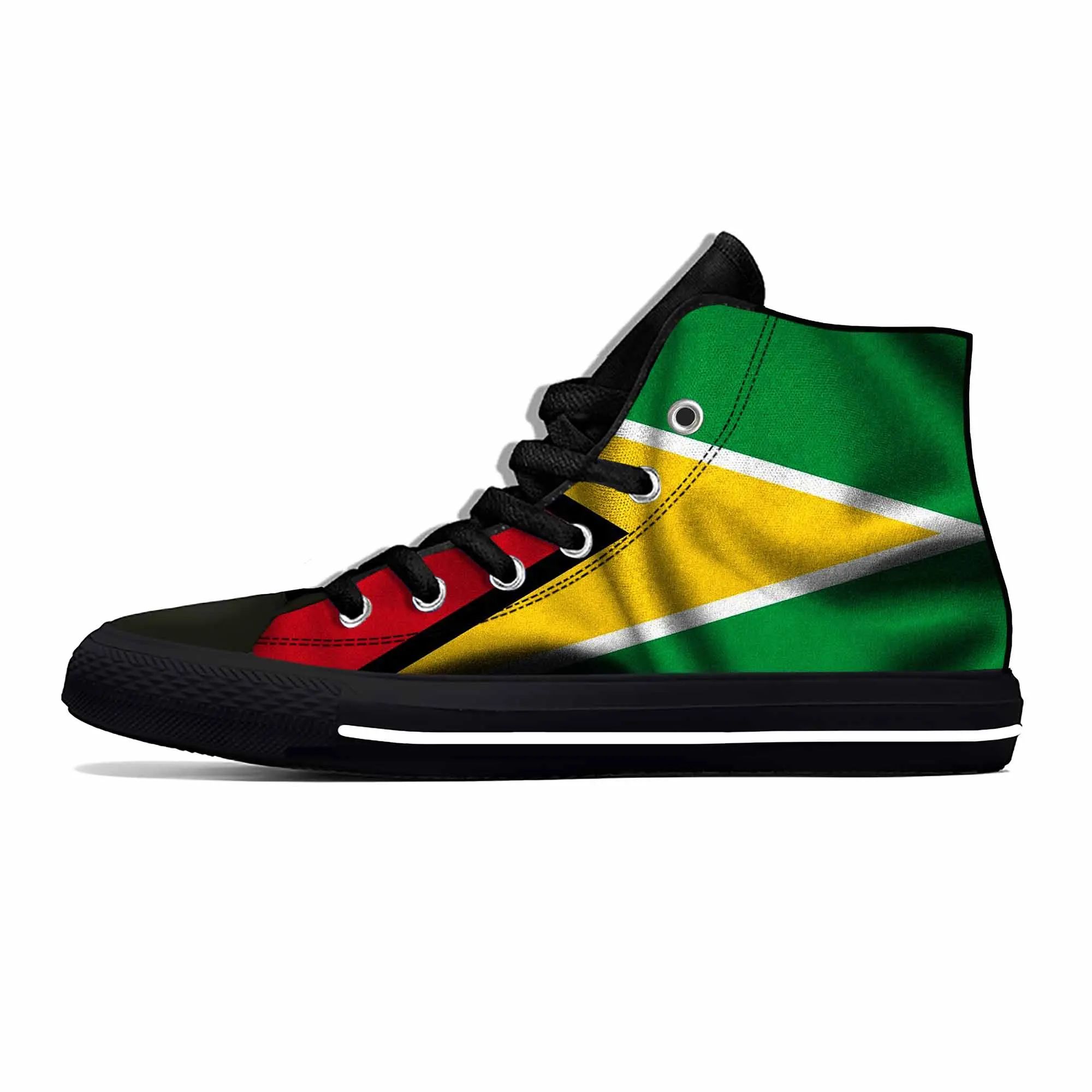 اللون: Guyana Flag4shoe Size: 9.5