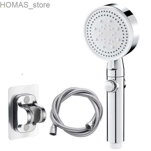 Silver Shower Set