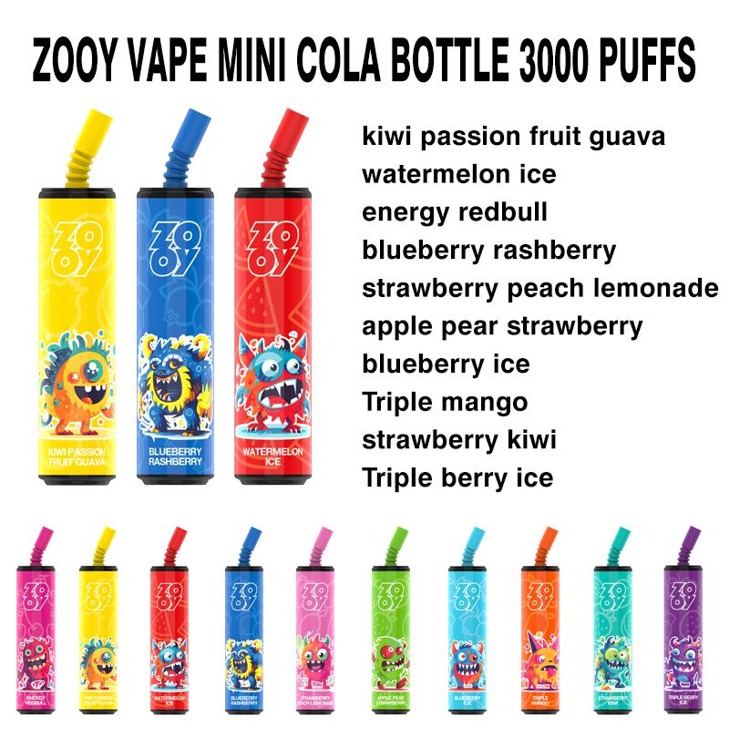 Zooy Mini Cola 3k – zufällige gemischte Geschmacksrichtungen