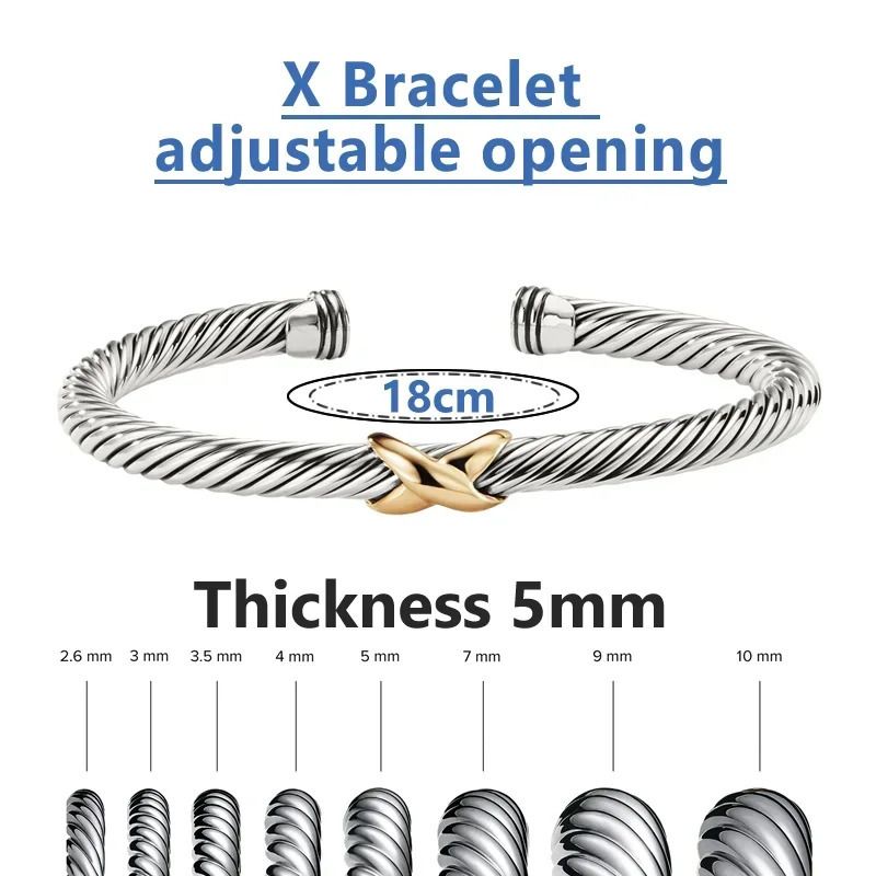 x Bracelet 5mm