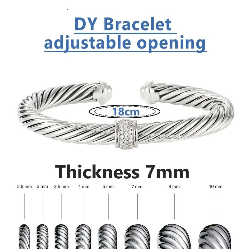 Dy Bracelet 7mm