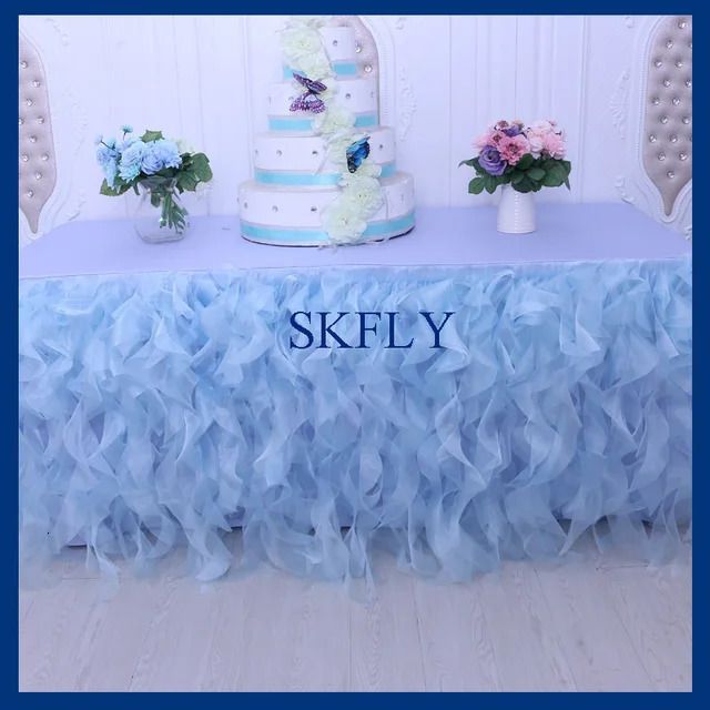 Baby Blue-17ft Long 75cm Drop