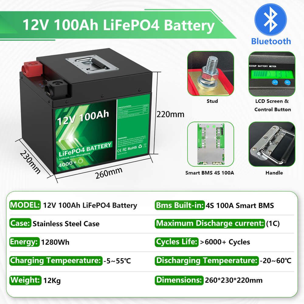 12v 100ah lifepo4