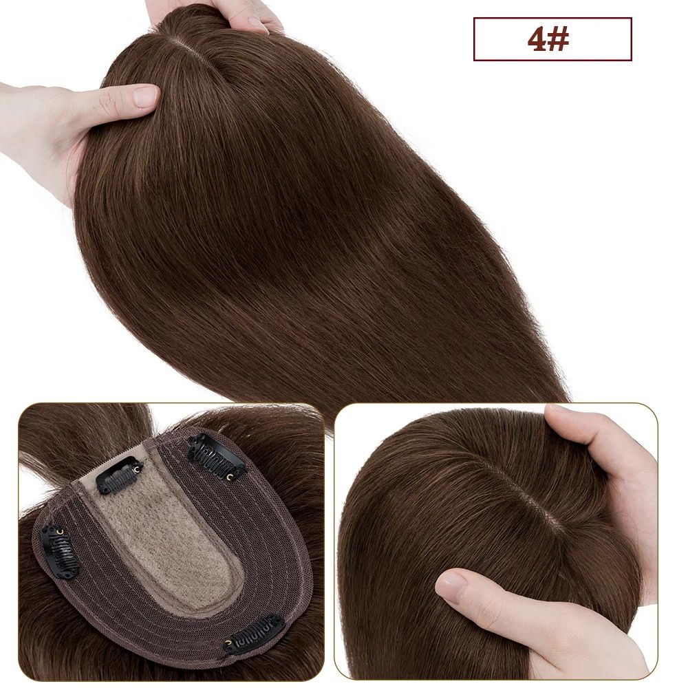 Toupee Color:04 Medium Brown