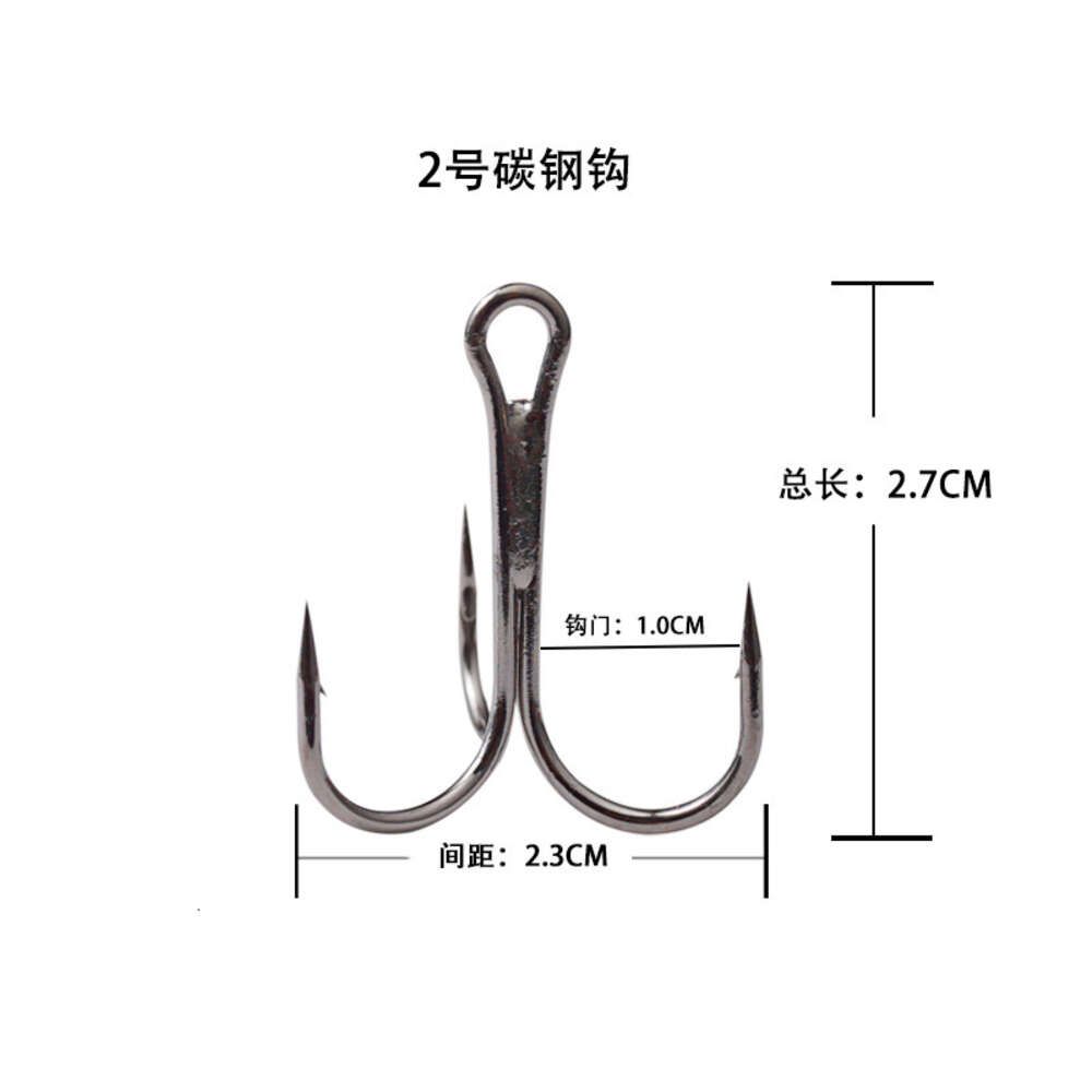 Domestic No. 2 carbon steel three hook