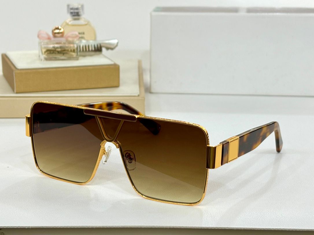 Gold amber frame Gradient tea lens