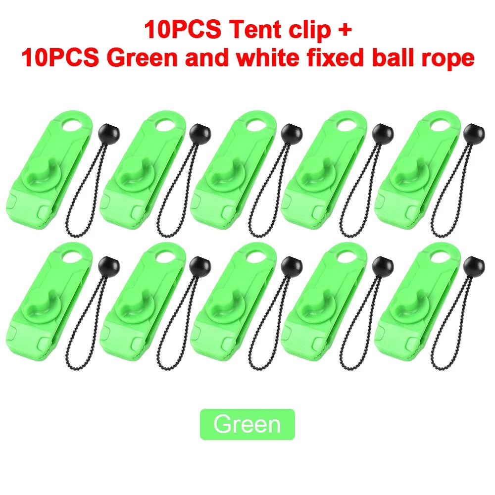 Color:10 PCS Red Green