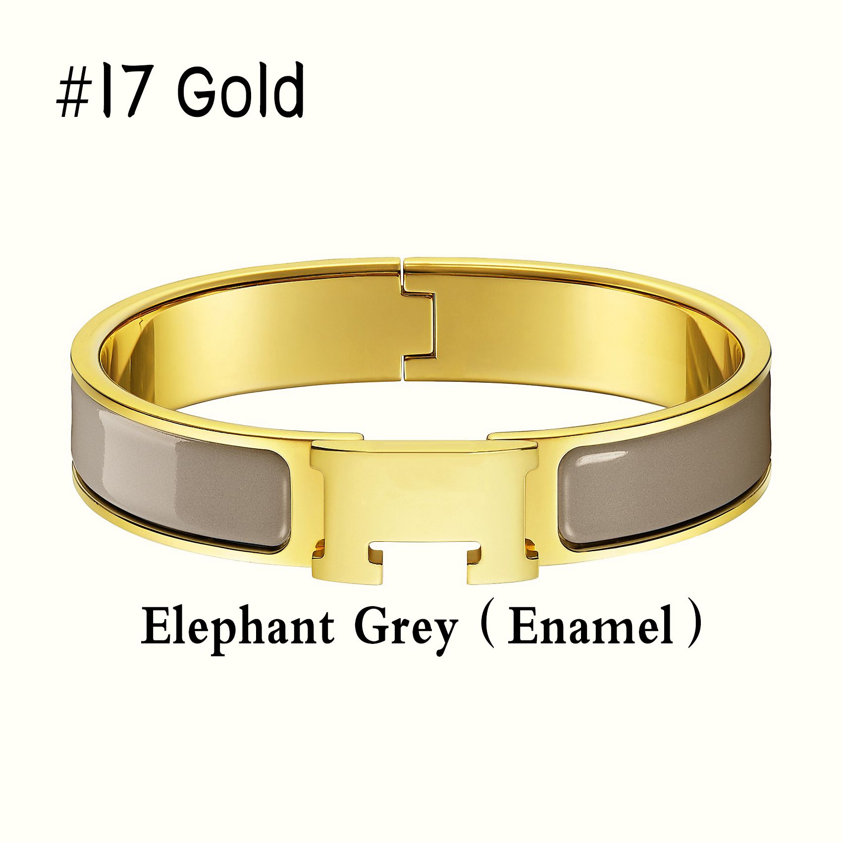 (#17) Gold + Elecant Grey