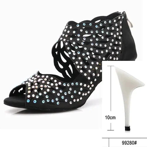 Black  heel 10cm