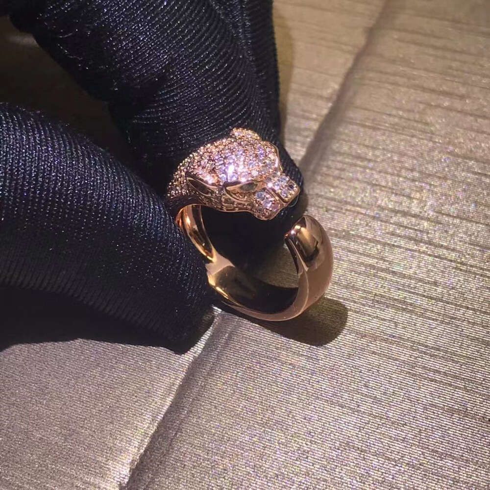 Leopard Ring Rose Gold (S925 Silver)