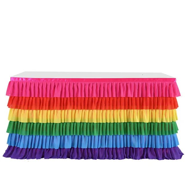 Regenboogkleur-14ft (427 cm lengte)