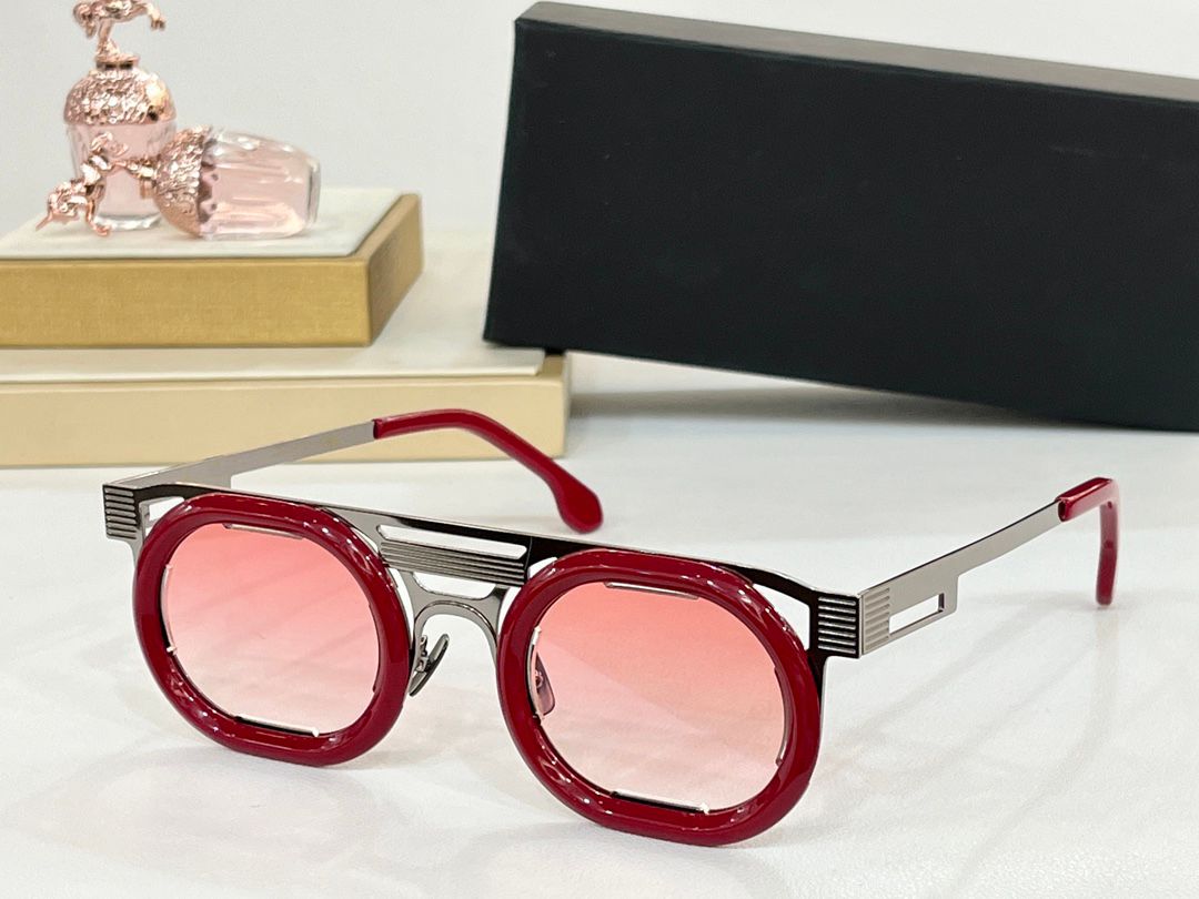 Agate red frame Gradient red lens
