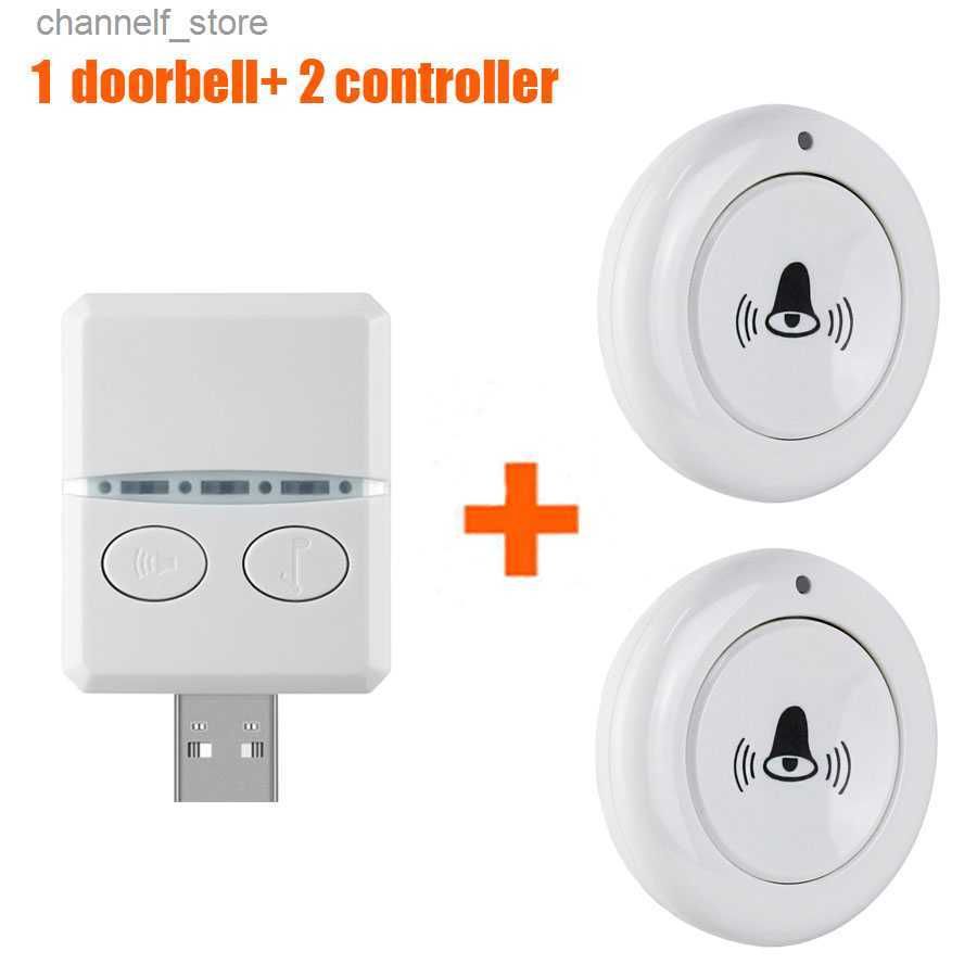 1 Doorbell And 2 Remote Controls