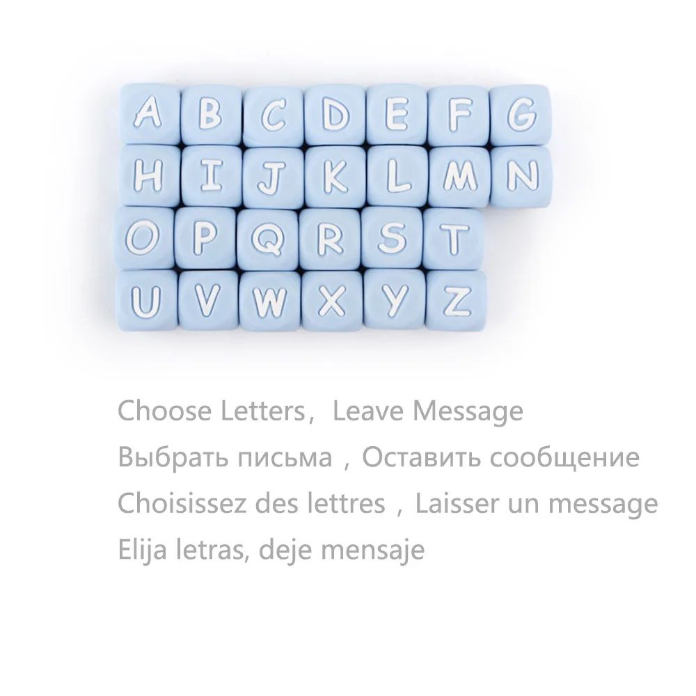 Color:Choose Blue Leeters