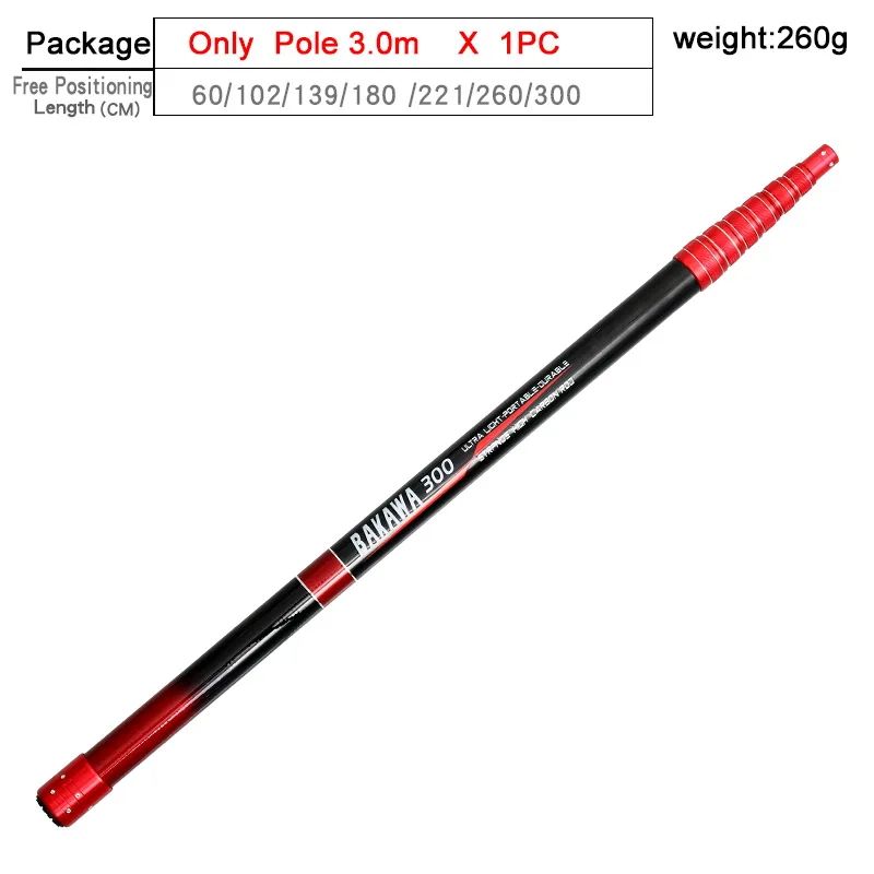 Color:BKW 3.0M only pole