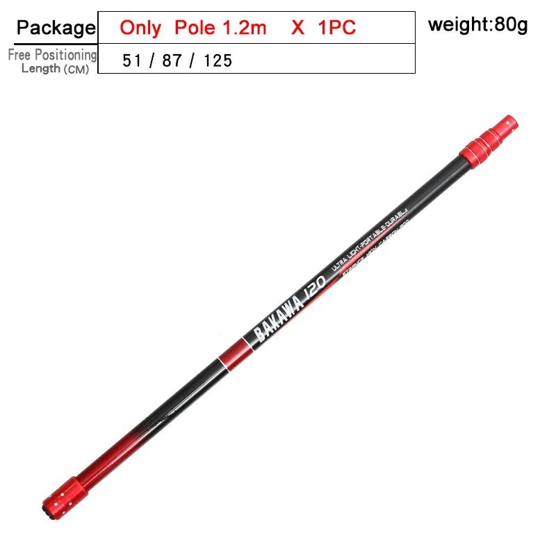 Color:BKW 1.2M only pole