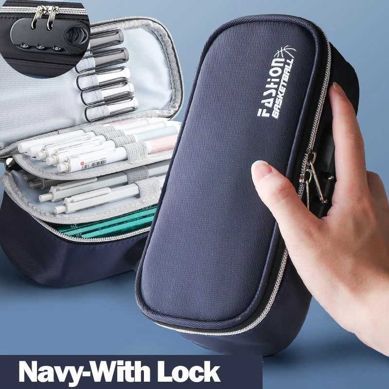 Navy-with Lock