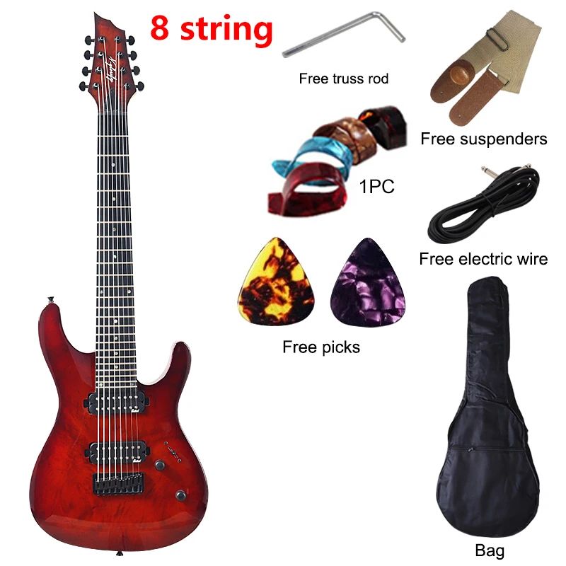 Color:Model 5 8 string