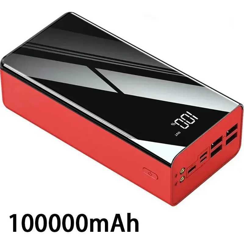 Czerwony 100000 mah.