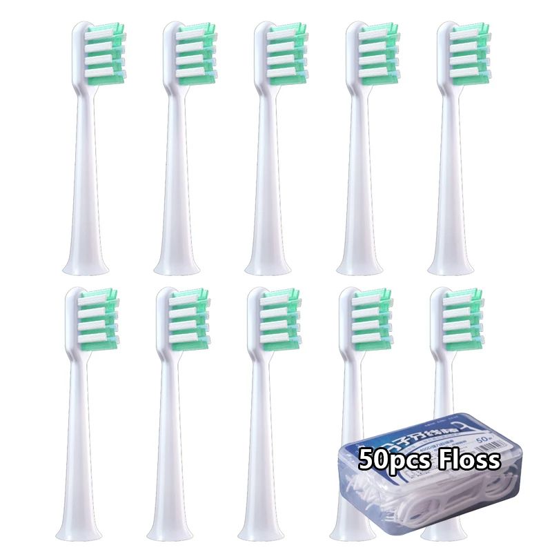 Cor: 10pcs fio dental verde