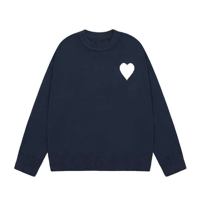 2115 Navy Dyed White Heart