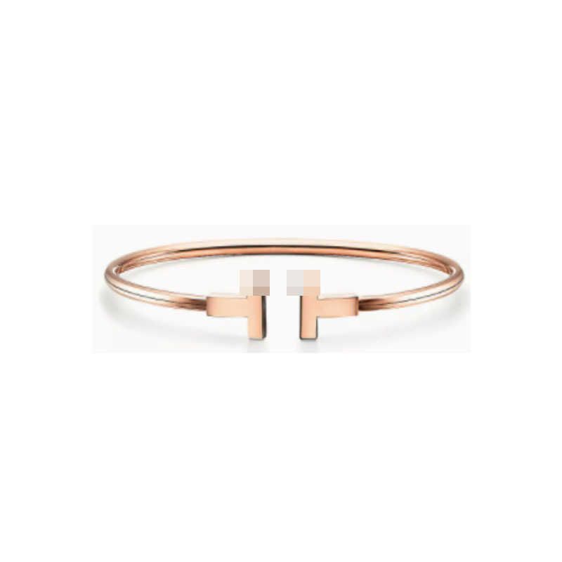 Rose Gold Without Diamond Double t